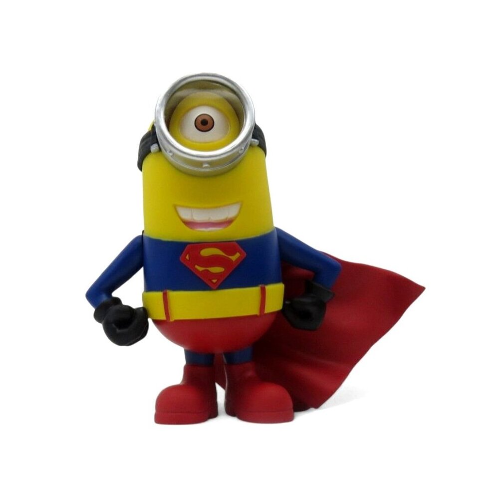 Superhero Minion PVC Figure Cute Cartoon Character Toy